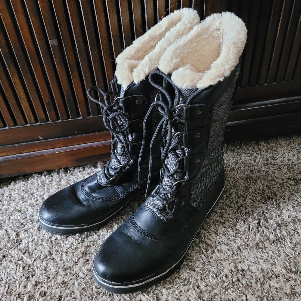 JBU Boots with Faux Fur